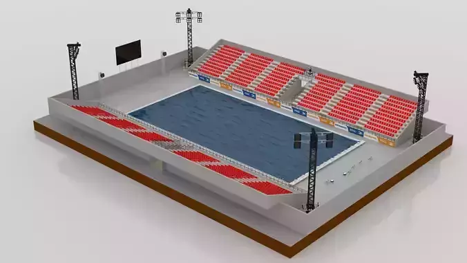 Outdoor Olympic Swimming Pool