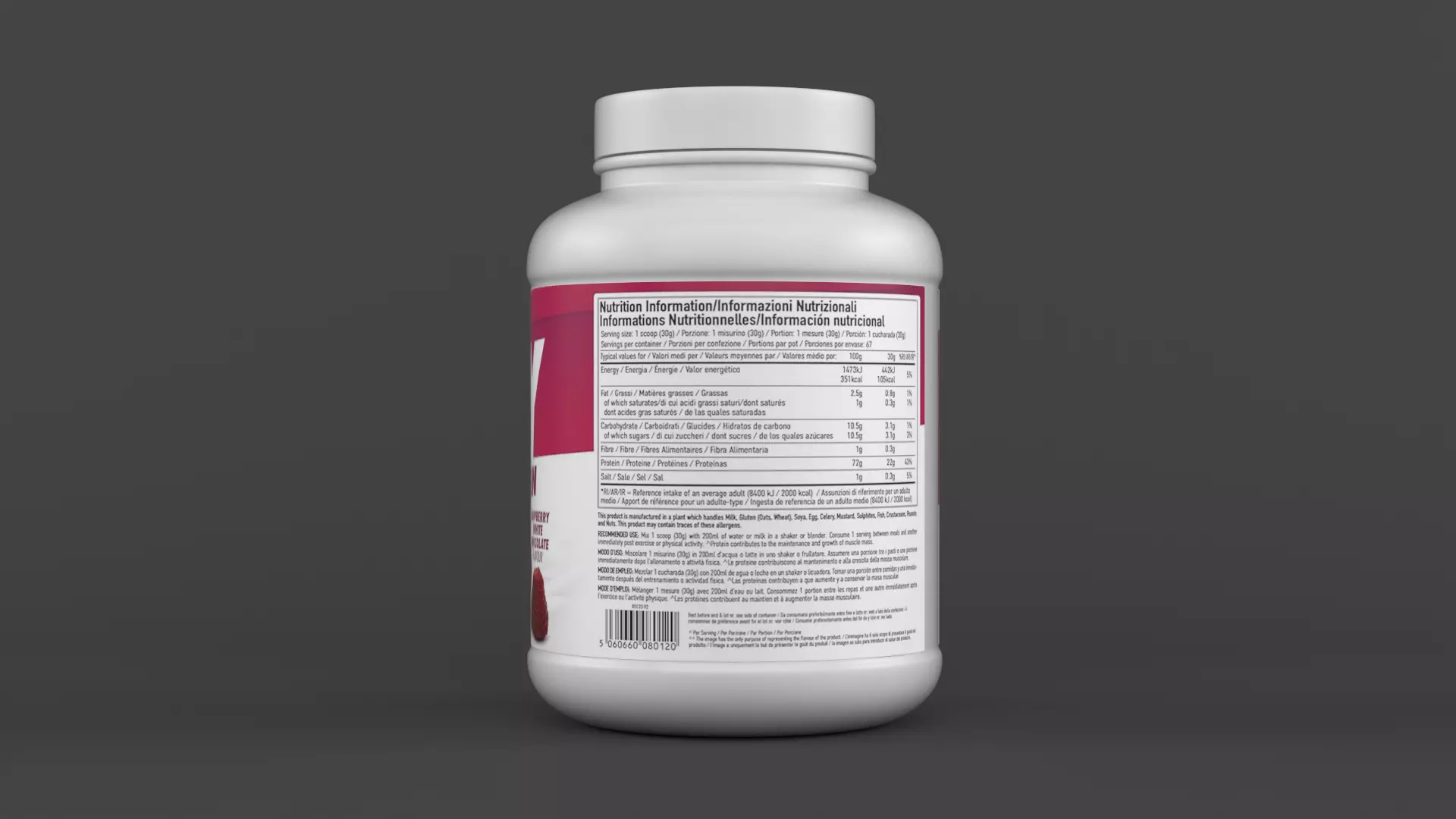 Protein Powder 3D model_2