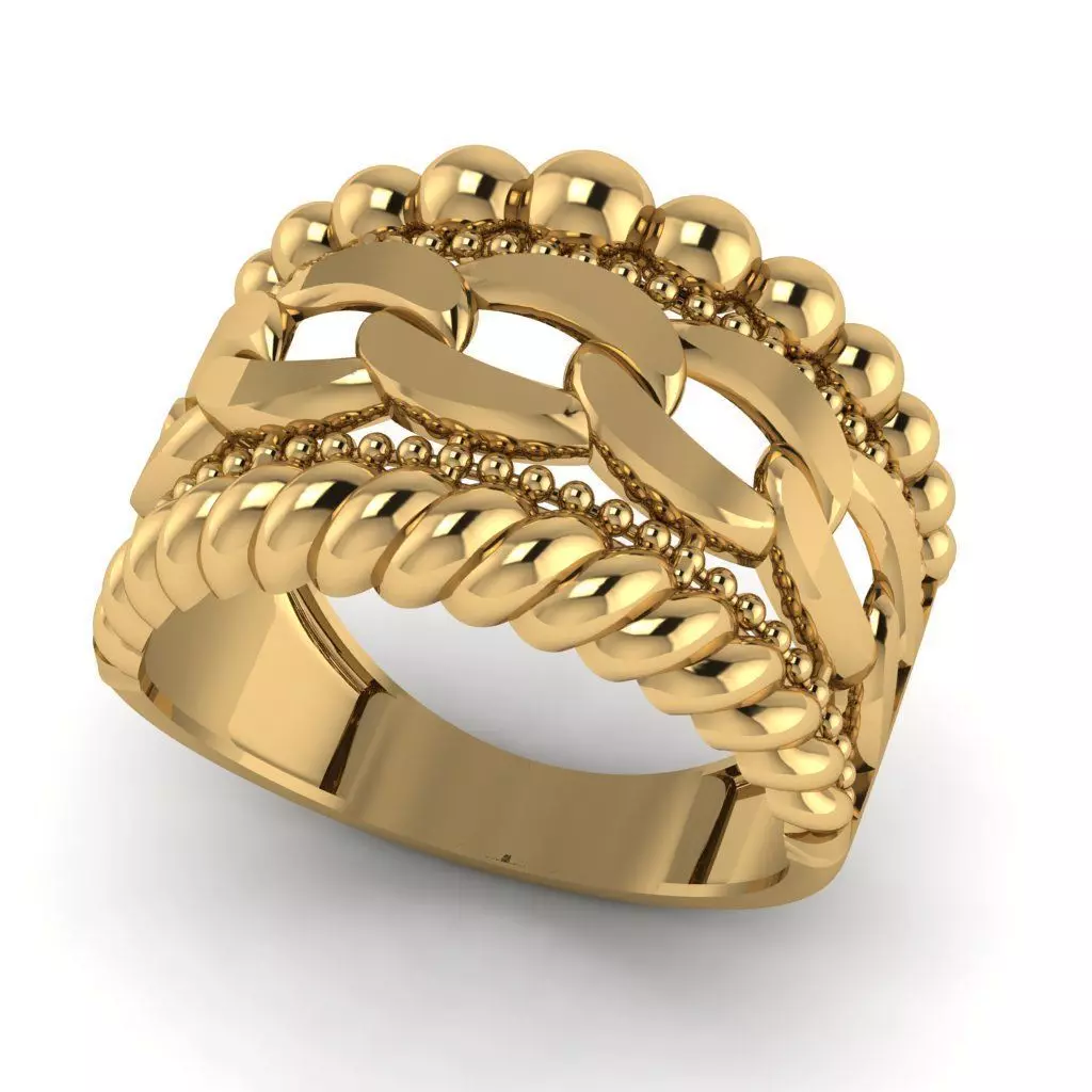 Rings 3D print model_0
