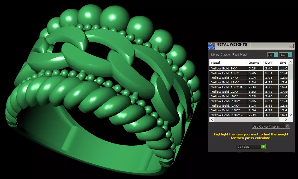 Rings 3D print model_3
