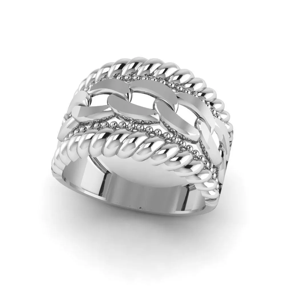 Rings 3D print model_1