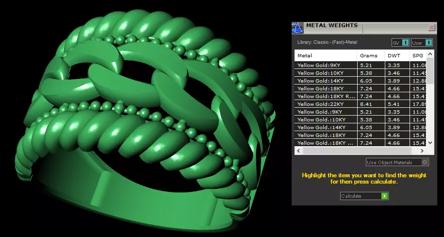 Rings 3D print model_3