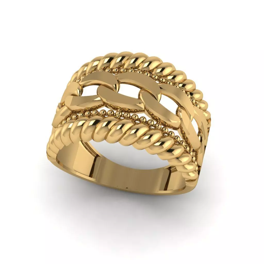 Rings 3D print model_0