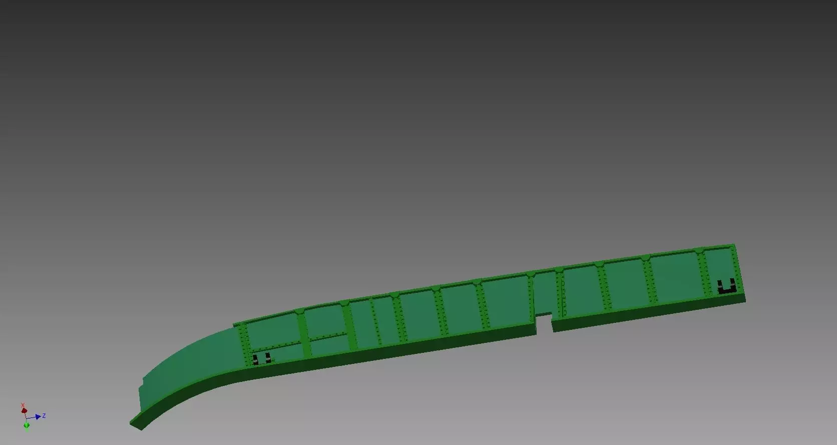 Spitfire details and acessories  flaps 3D print model_6