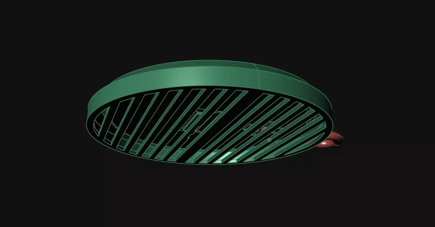 PLUS QU HIER MOINS QUE DEMAIN PENDANT 3D print model_5