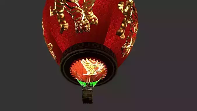 Chinese red lantern 