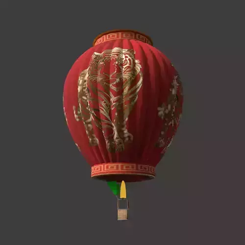 Chinese red lantern 