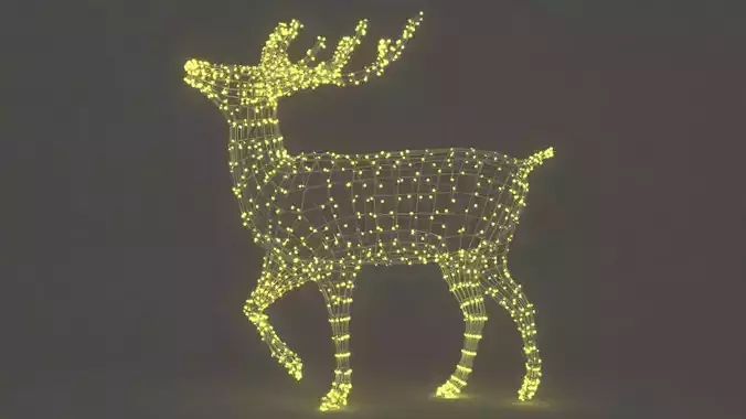 Christmas Decoration Led Reindeer 