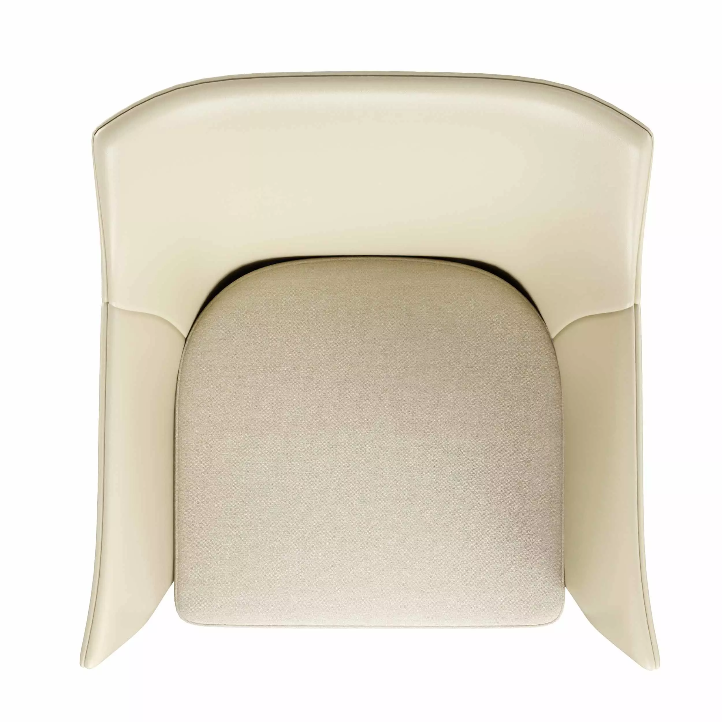 Leather Office Chair 3D model_2