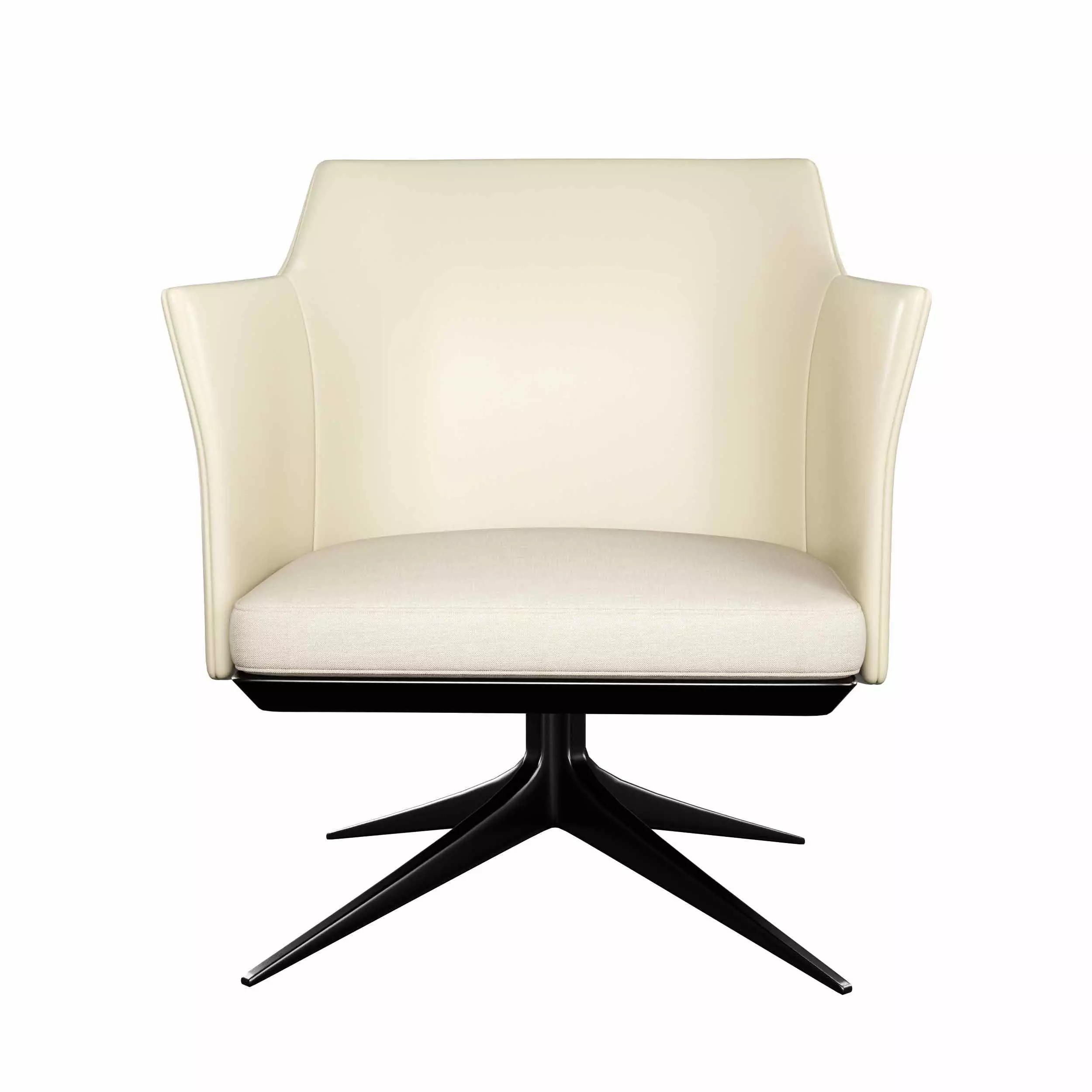 Leather Office Chair 3D model_1