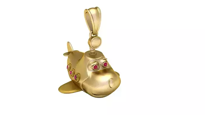 Sky Buddy Airplane Pendant