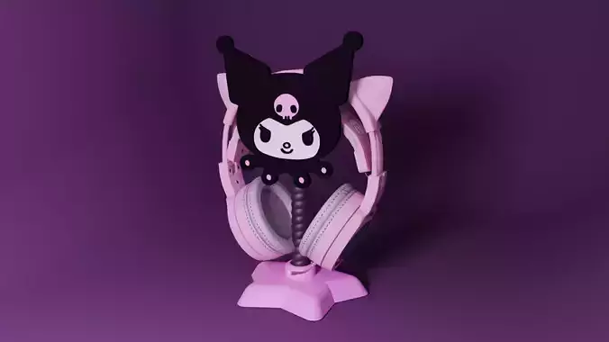 Kuromi Headphone Stand