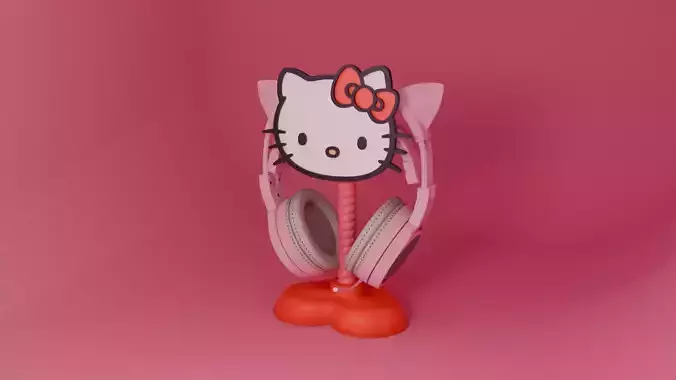 Hello Kitty Headphone Stand
