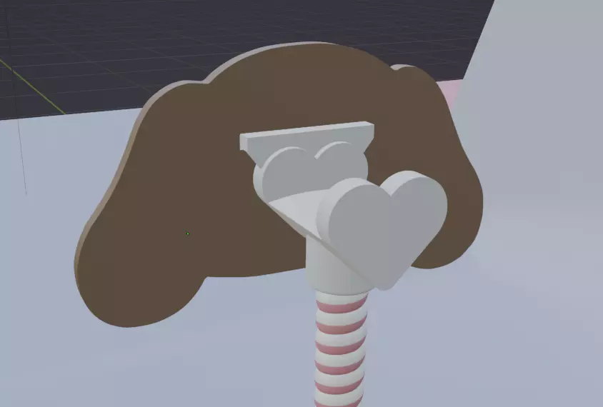 Cinnamoroll Headphone Stand 3D print model_3