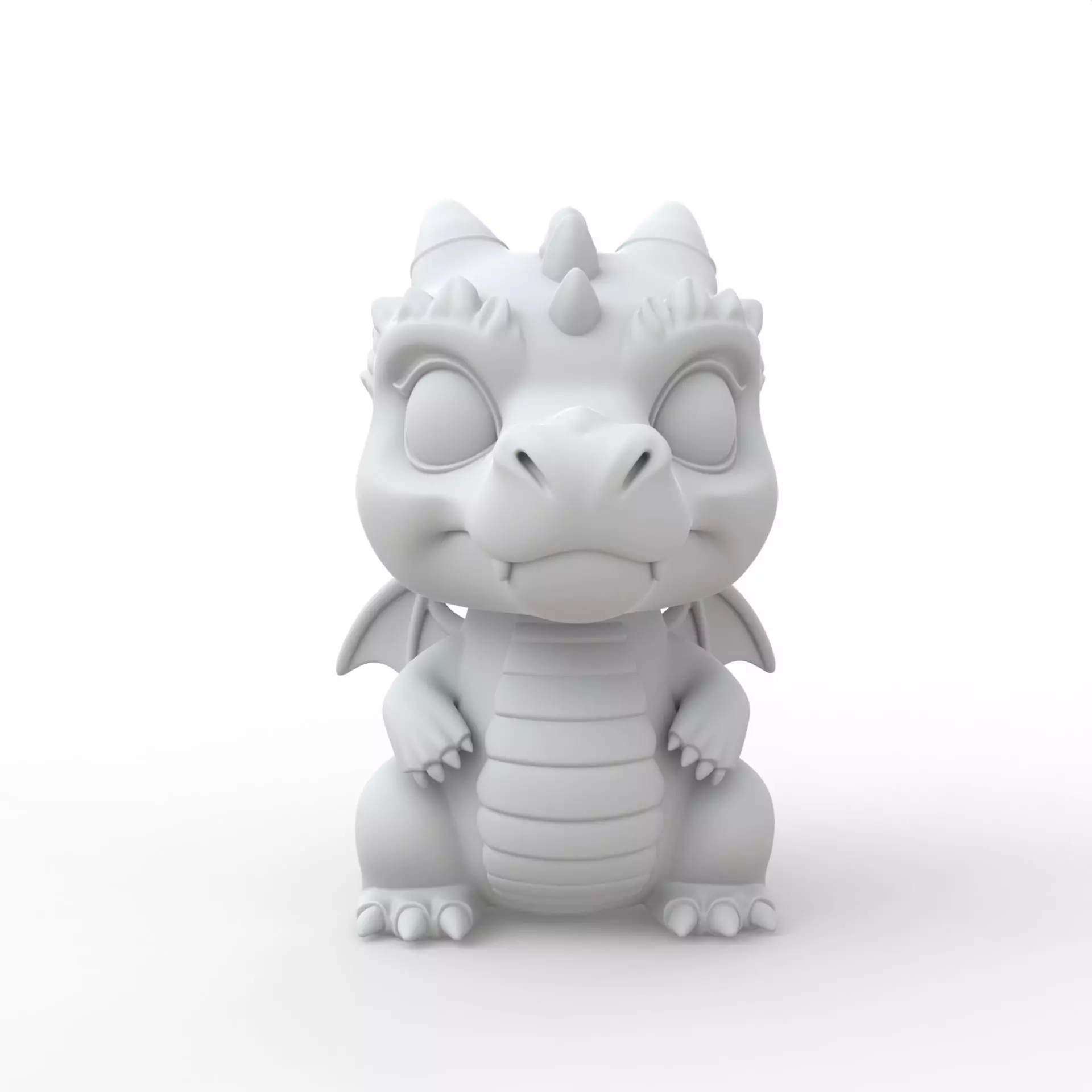Baby Dragon 3D Print Model 3D print model_5