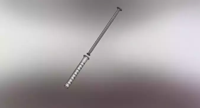 3D model syrup dosing syringe