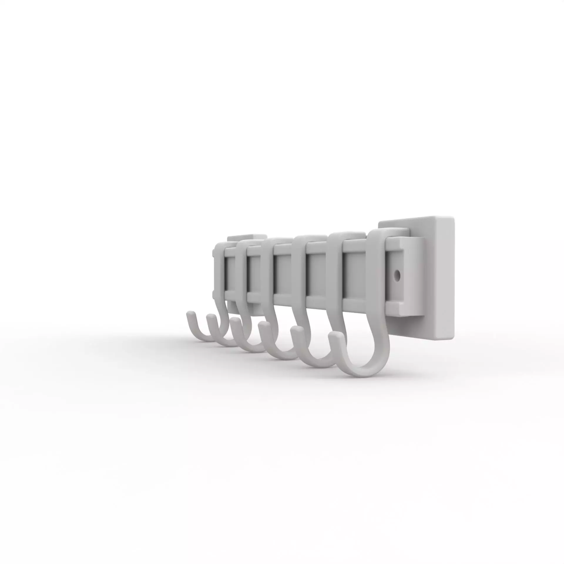 Hook Wall 3D Print Model 3D print model_1