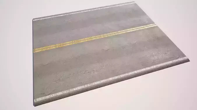 Modular Rural Road Model for Splines