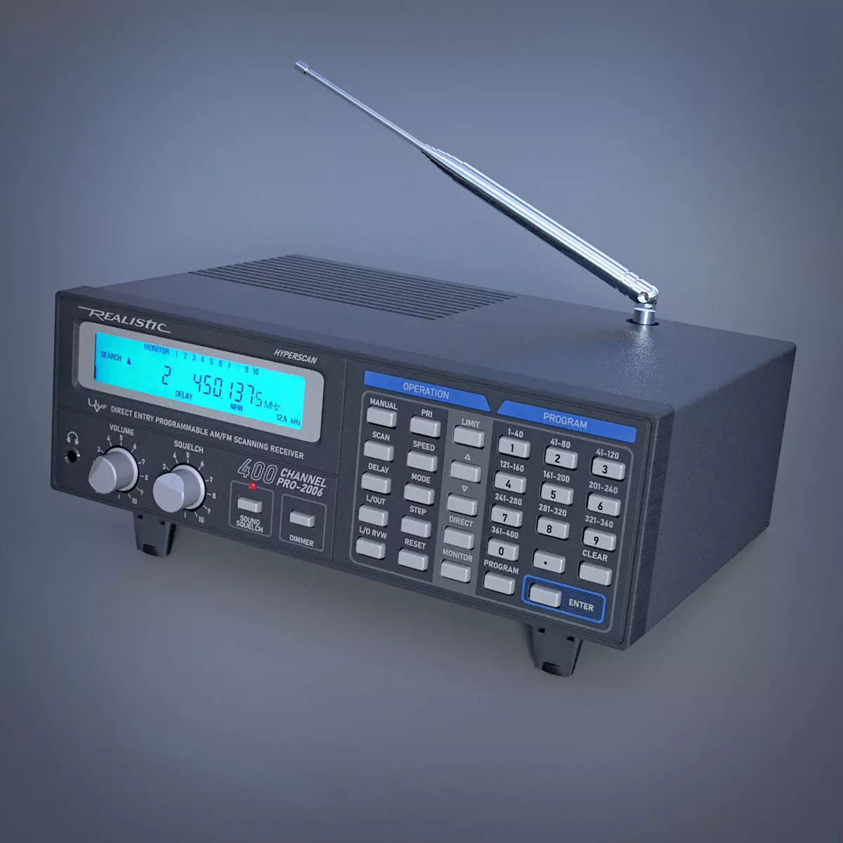 Realistic Pro-2006 scanner 3D model_2