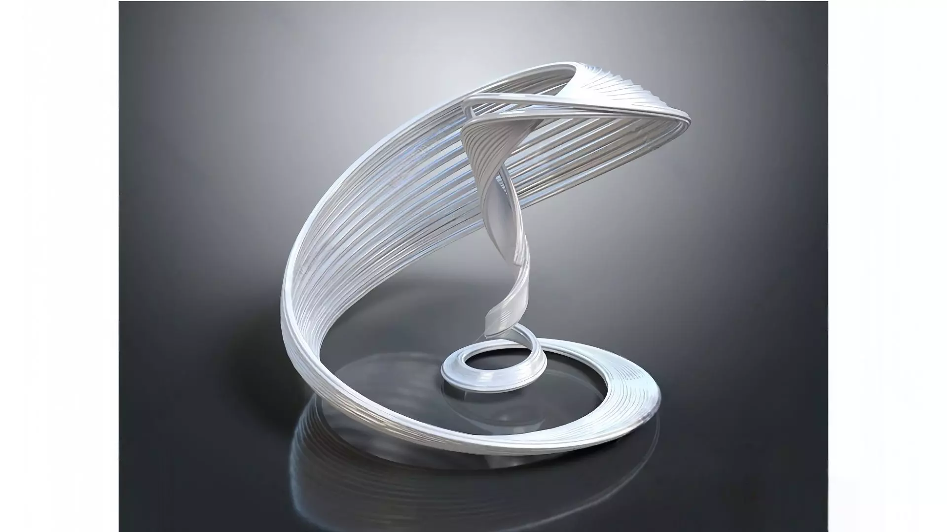 Modern Art Installation 3D model_0