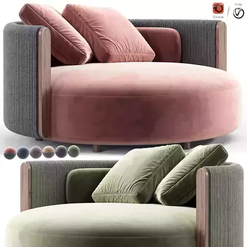 Bezier Cord Outdoor by Minotti