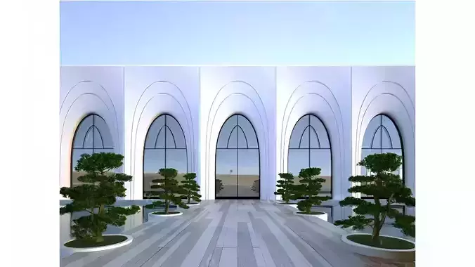 Modern minimalist architecture