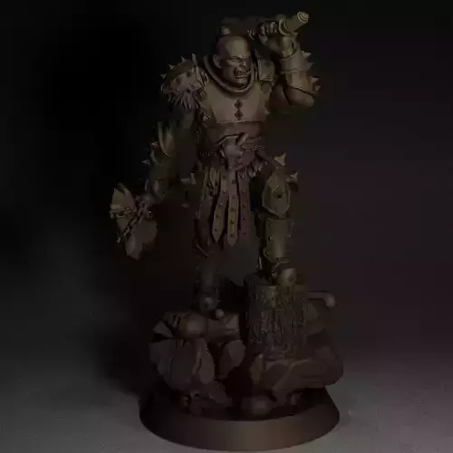 orc miniature stl print