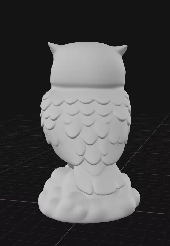 destiny owl 3D print model_3
