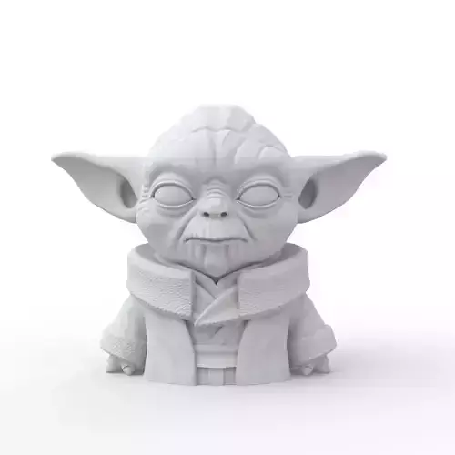 Yoda 3D Print Model