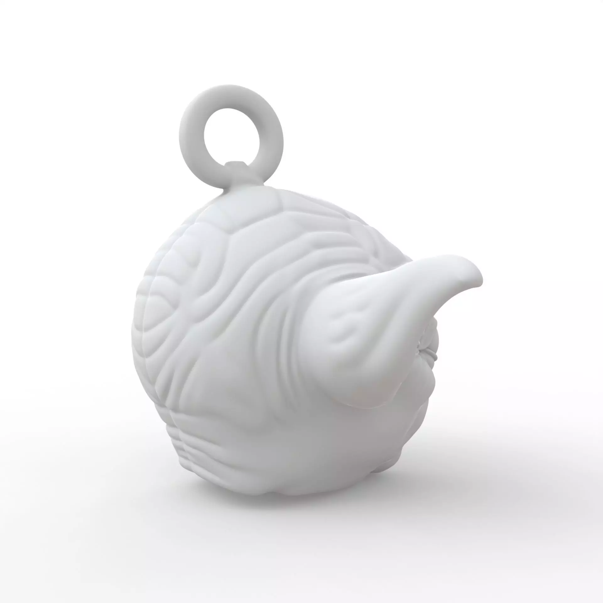 Yoda Keychain 3D Print Model 3D print model_4