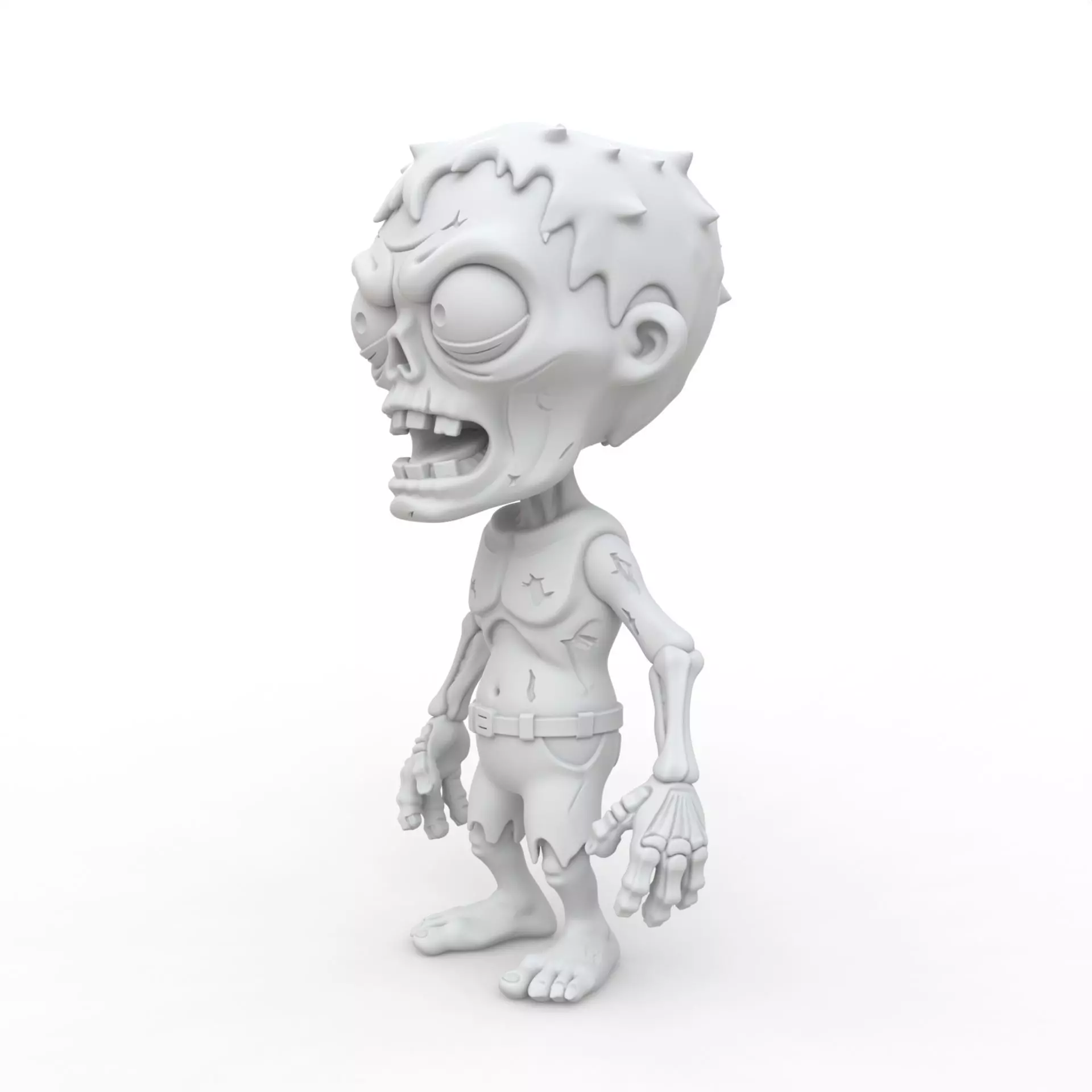 Zombie 2 3D Print Model 3D print model_1