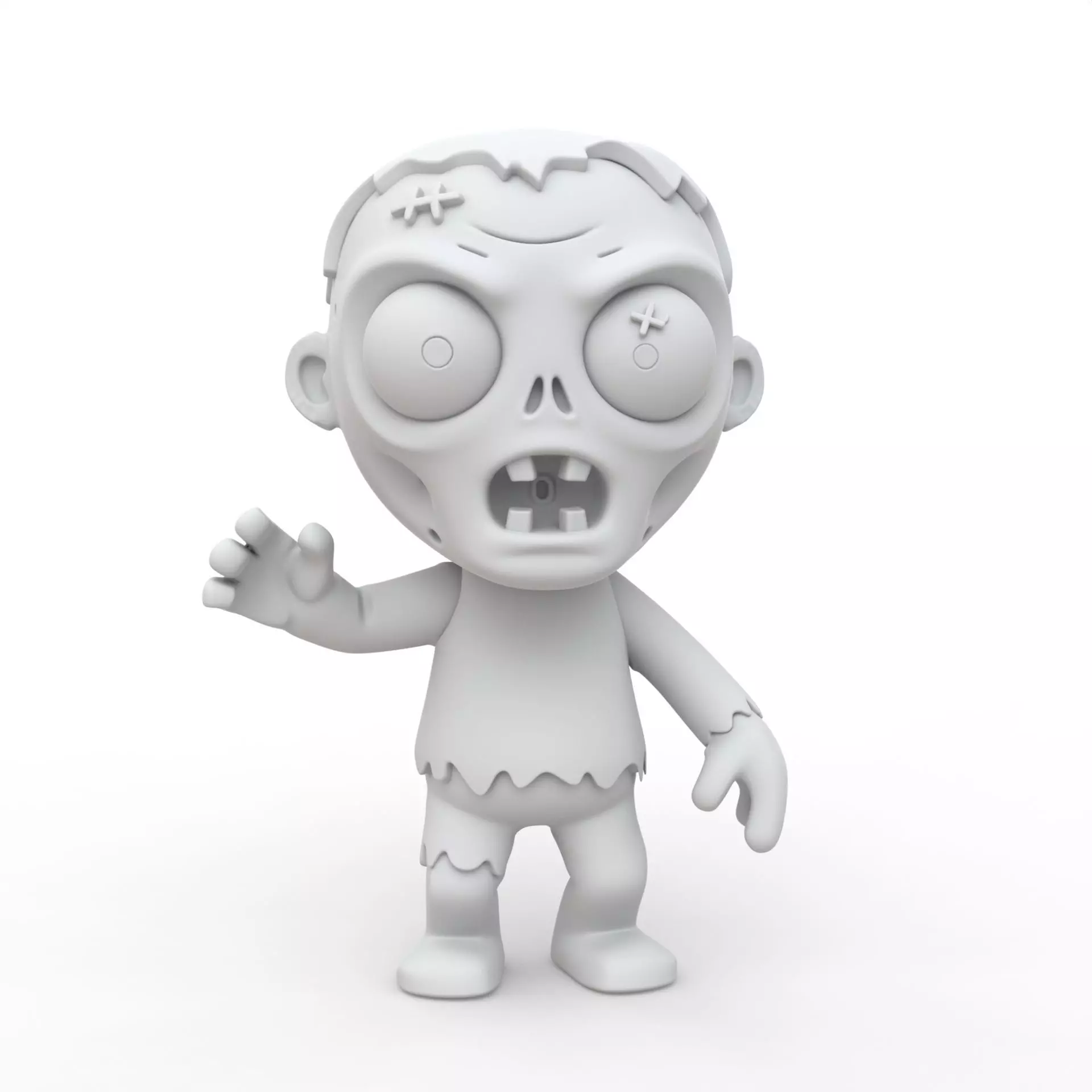 Zombie 3D Print Model 3D print model