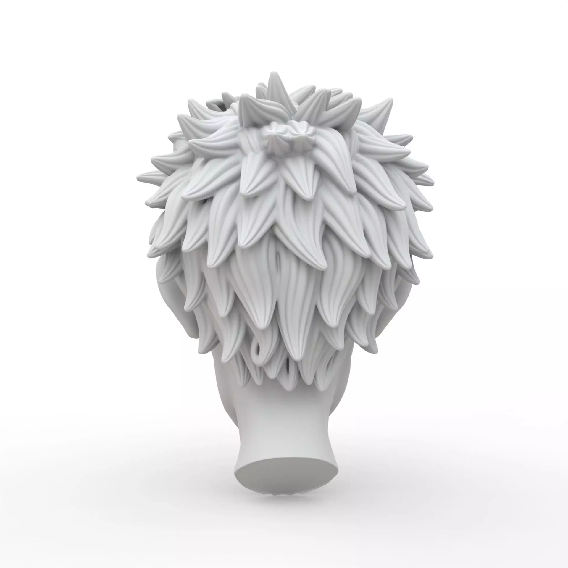 Zombie Head 3D Print Model 3D print model_2