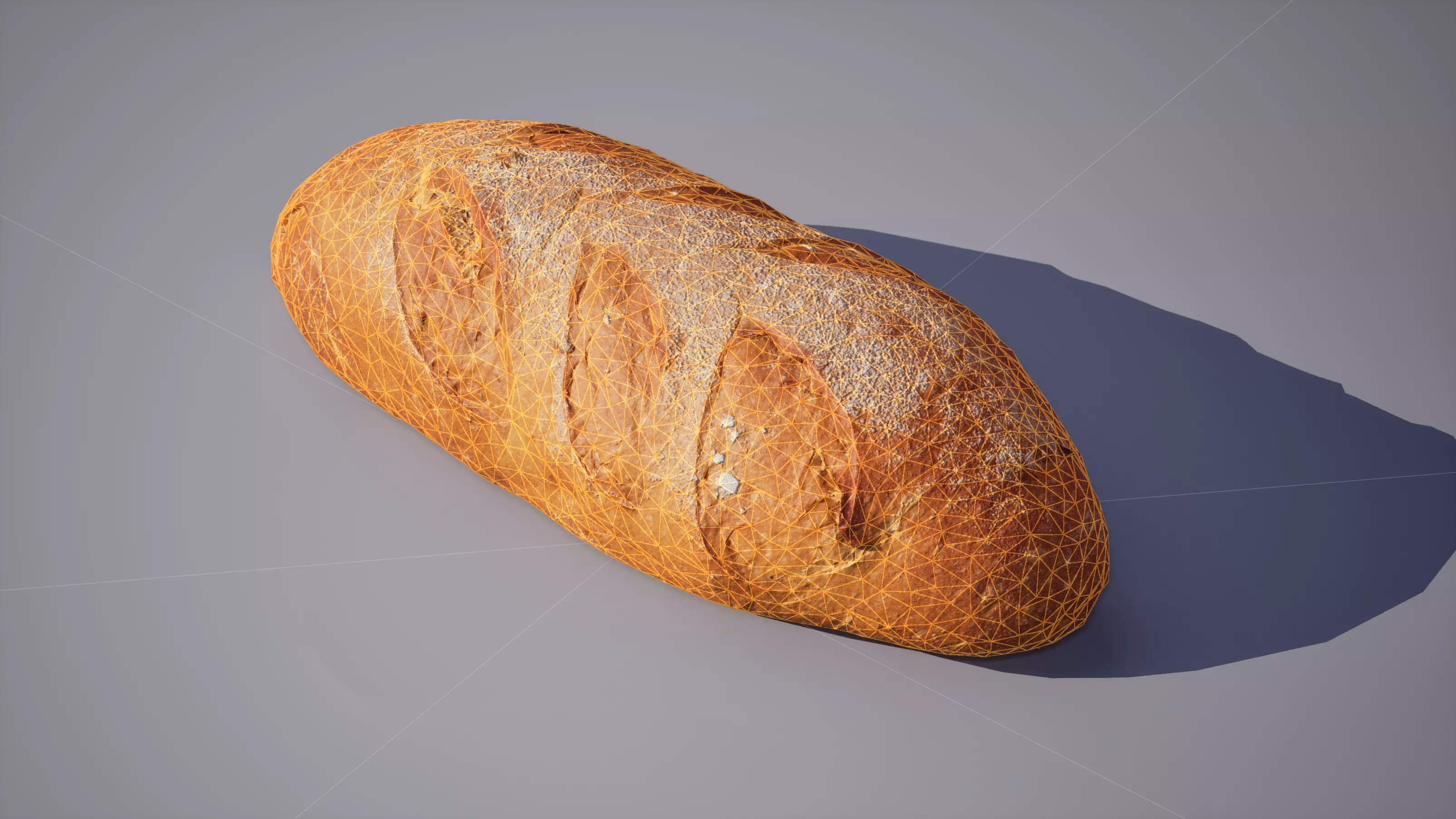 Rye Bread 5K triangles 4K PBR textures Low-poly 3D model_13