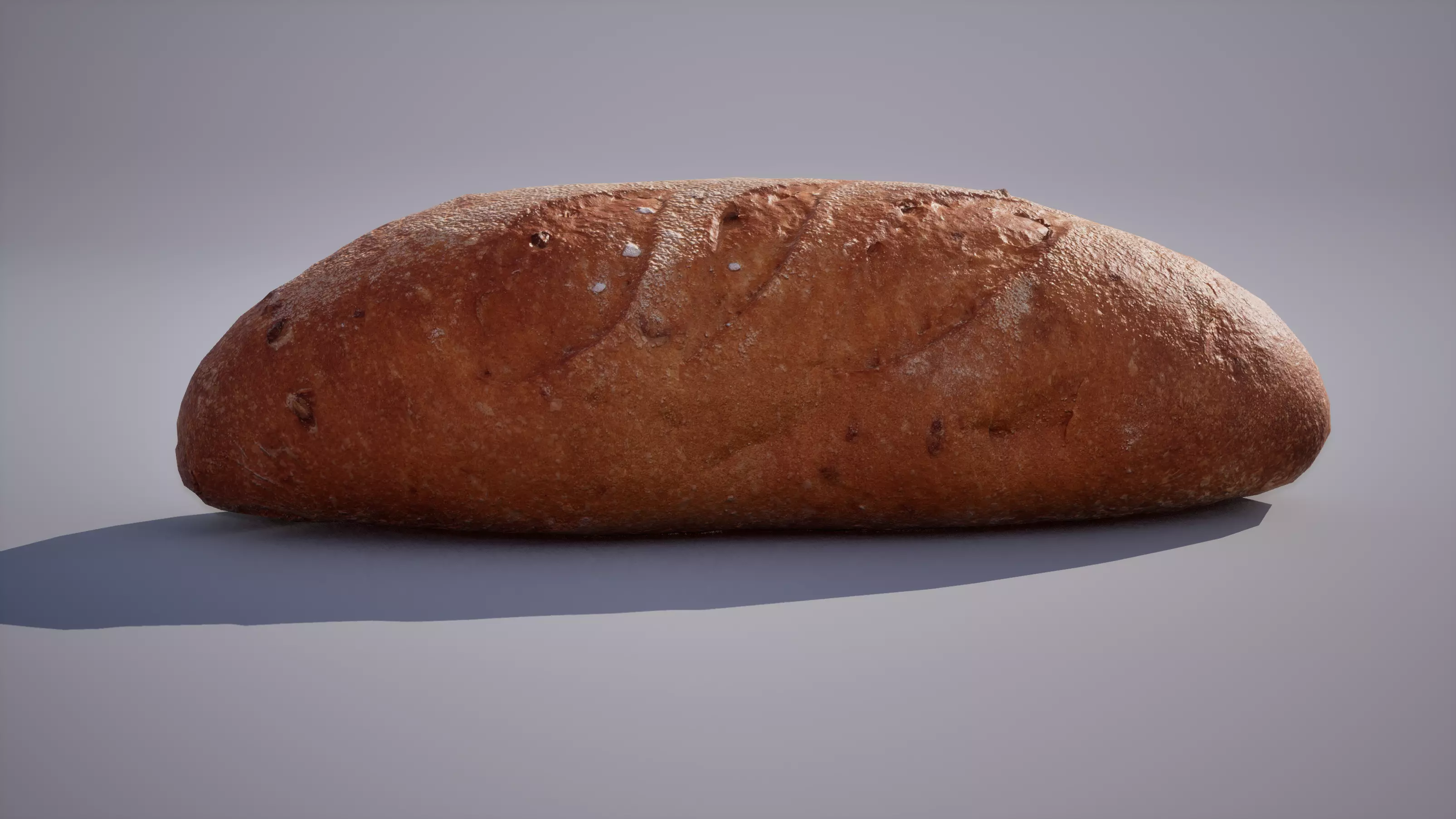 Rye Bread 5K triangles 4K PBR textures Low-poly 3D model_8