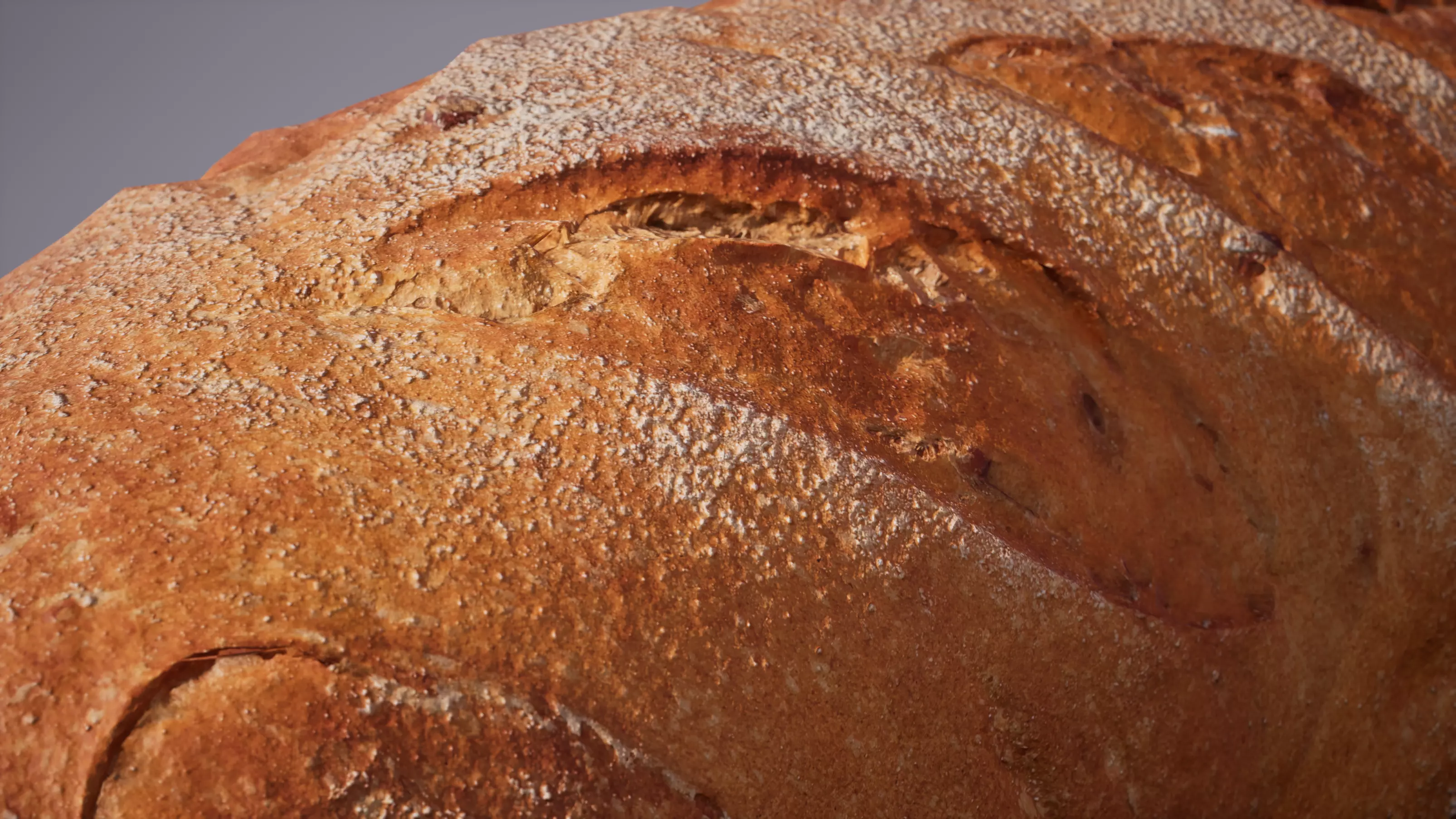 Rye Bread 5K triangles 4K PBR textures Low-poly 3D model_6