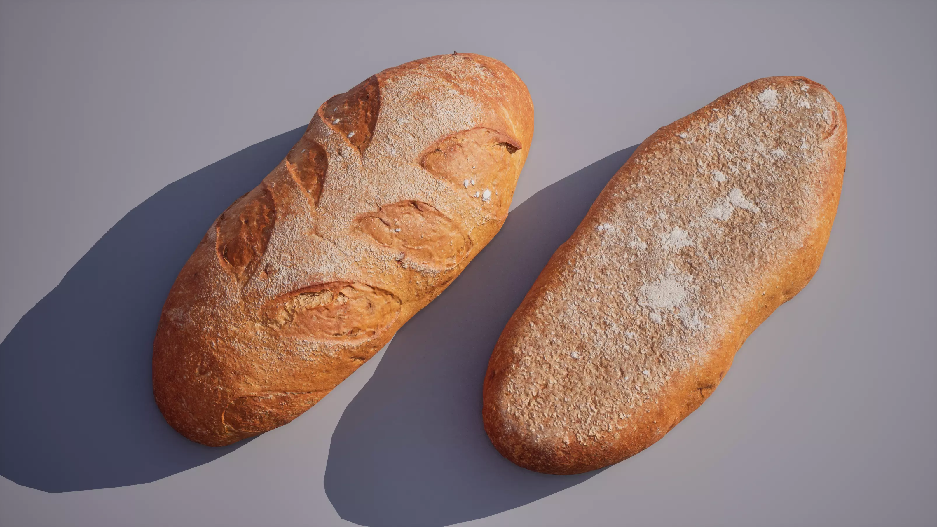 Rye Bread 5K triangles 4K PBR textures Low-poly 3D model_17