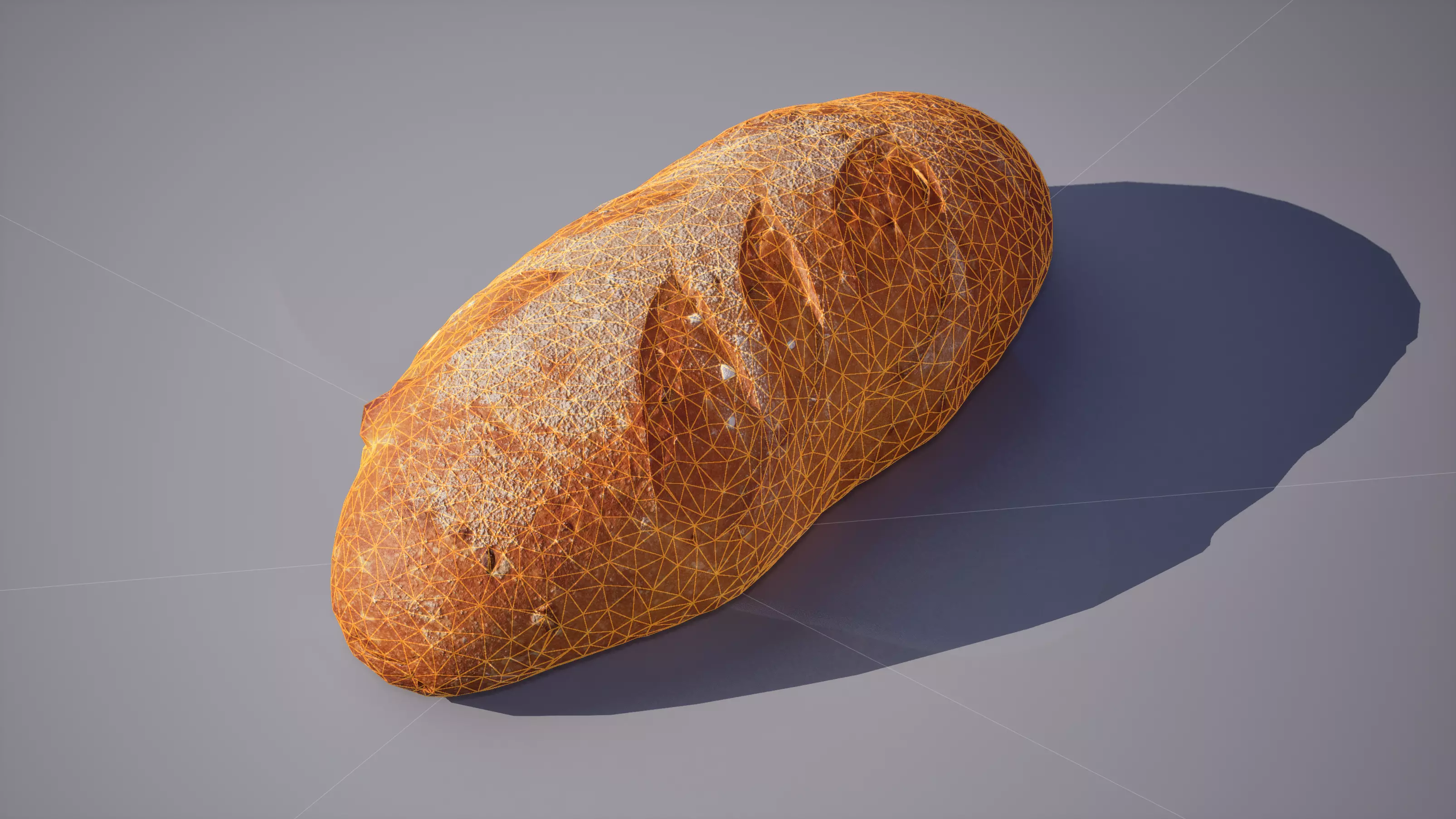 Rye Bread 5K triangles 4K PBR textures Low-poly 3D model_14