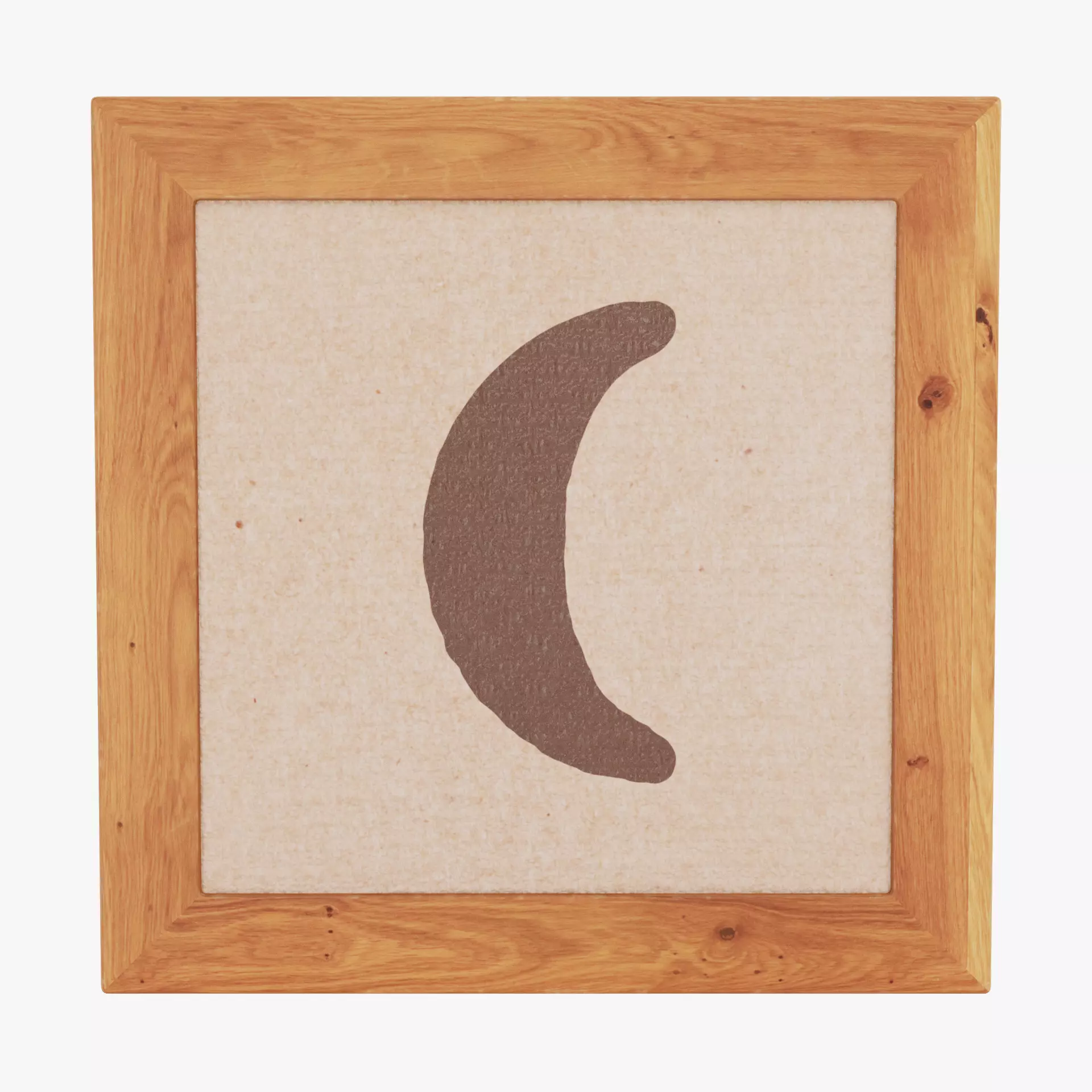 -Wall Picture V2- Moon- Low-poly 3D model_12