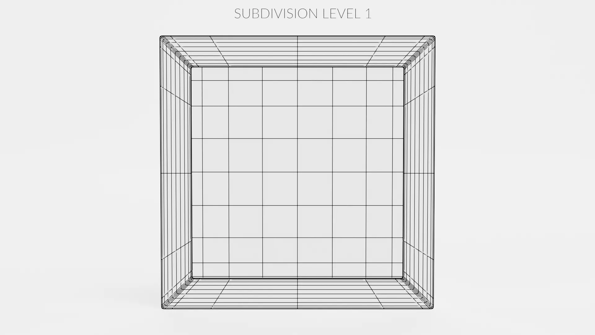 -Wall Picture V2- Moon- Low-poly 3D model_9