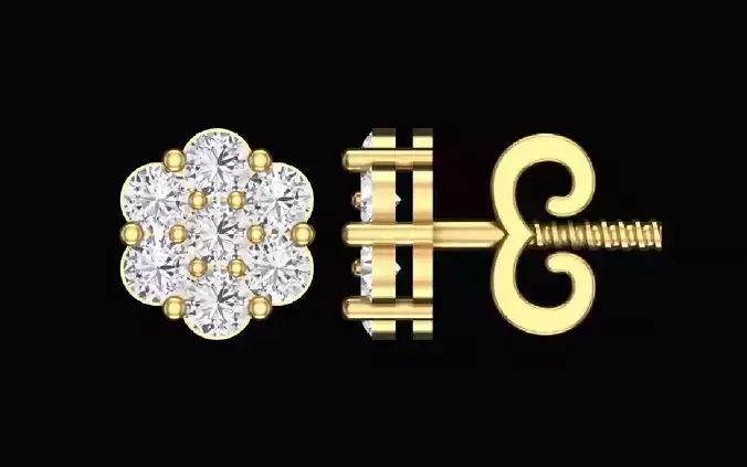 7 Stone Gold Diamond