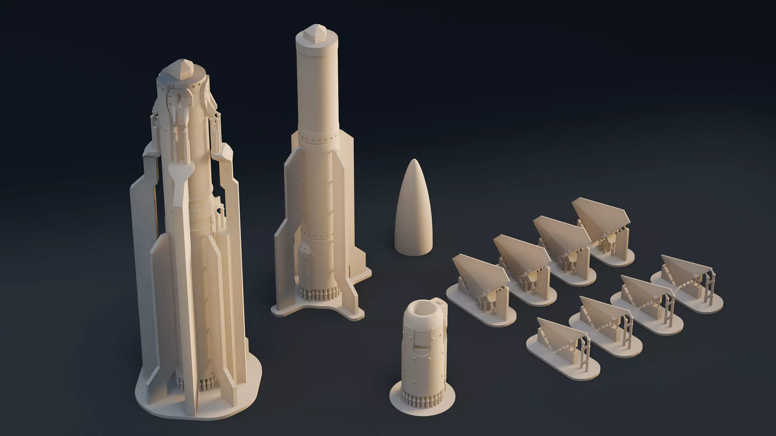AIM-120A Missile 3D Print 3D print model_5