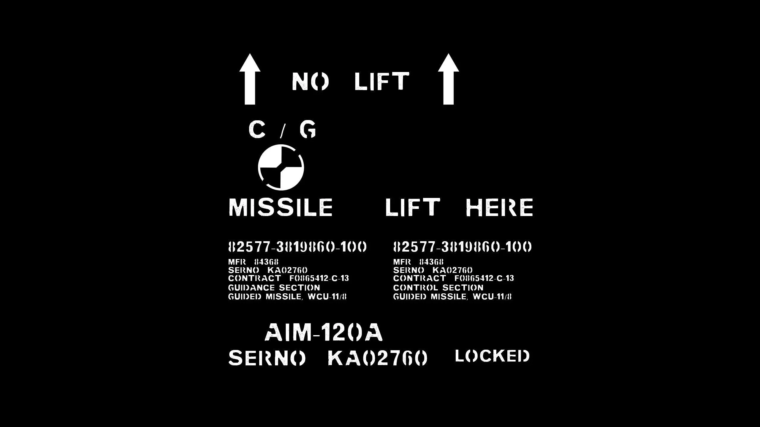 AIM-120A Missile 3D Print 3D print model_17