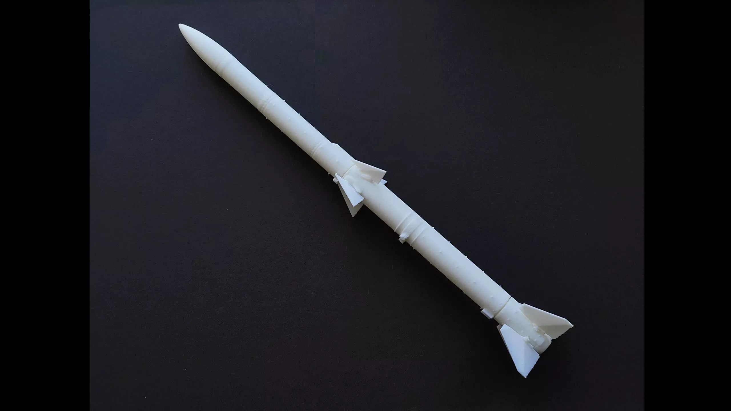 AIM-120A Missile 3D Print 3D print model_12