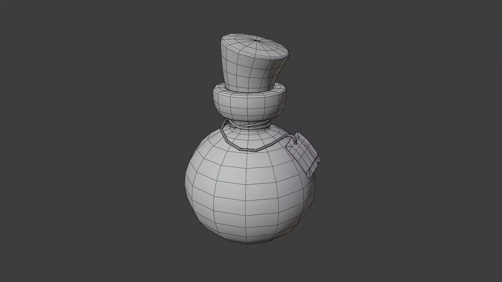 Potion or Poison Low-poly  3D model Low-poly 3D model_4