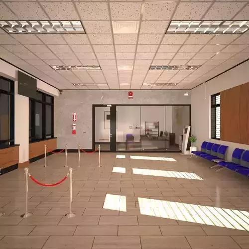 Bank Client Service Hall