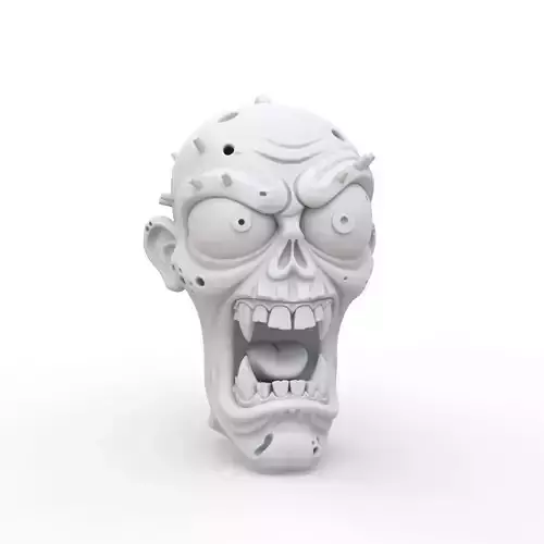 Zombie Keychain 3D Print Model