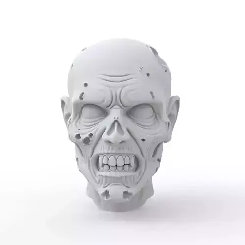 Zombie Keychain 3D Print Model