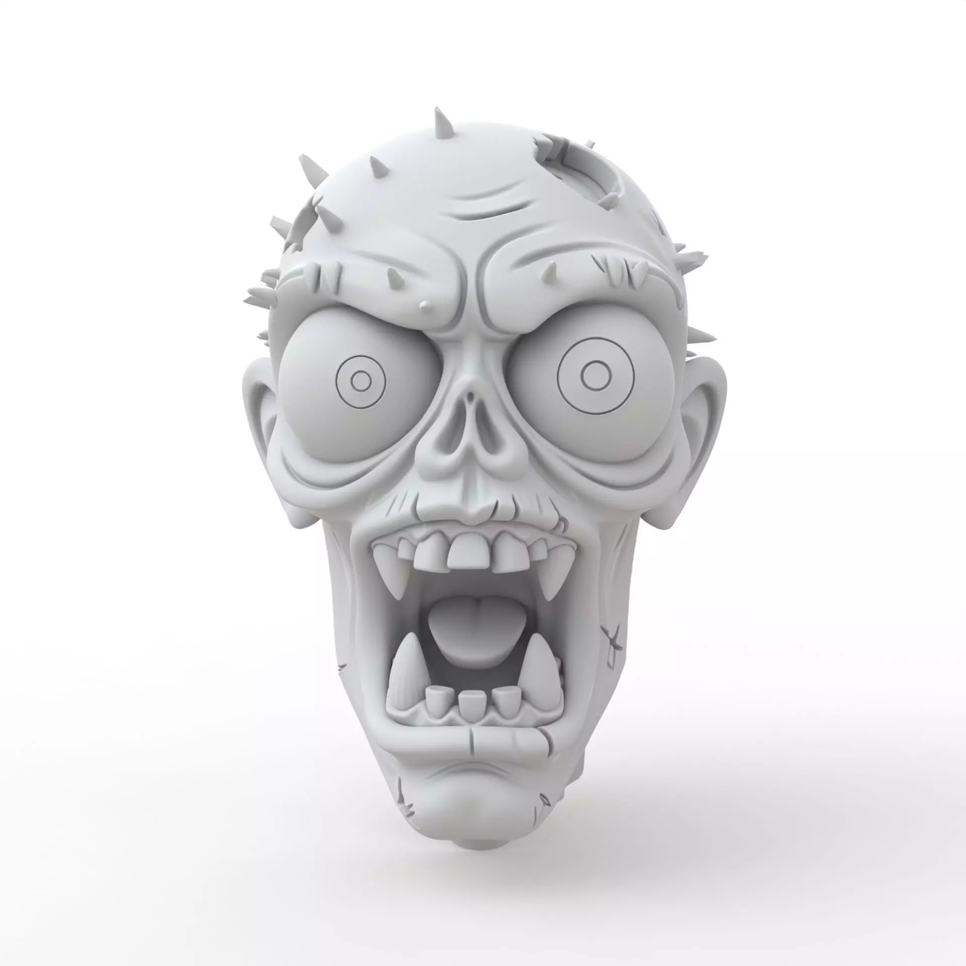 Zombie Keychain 3D Print Model 3D print model_0