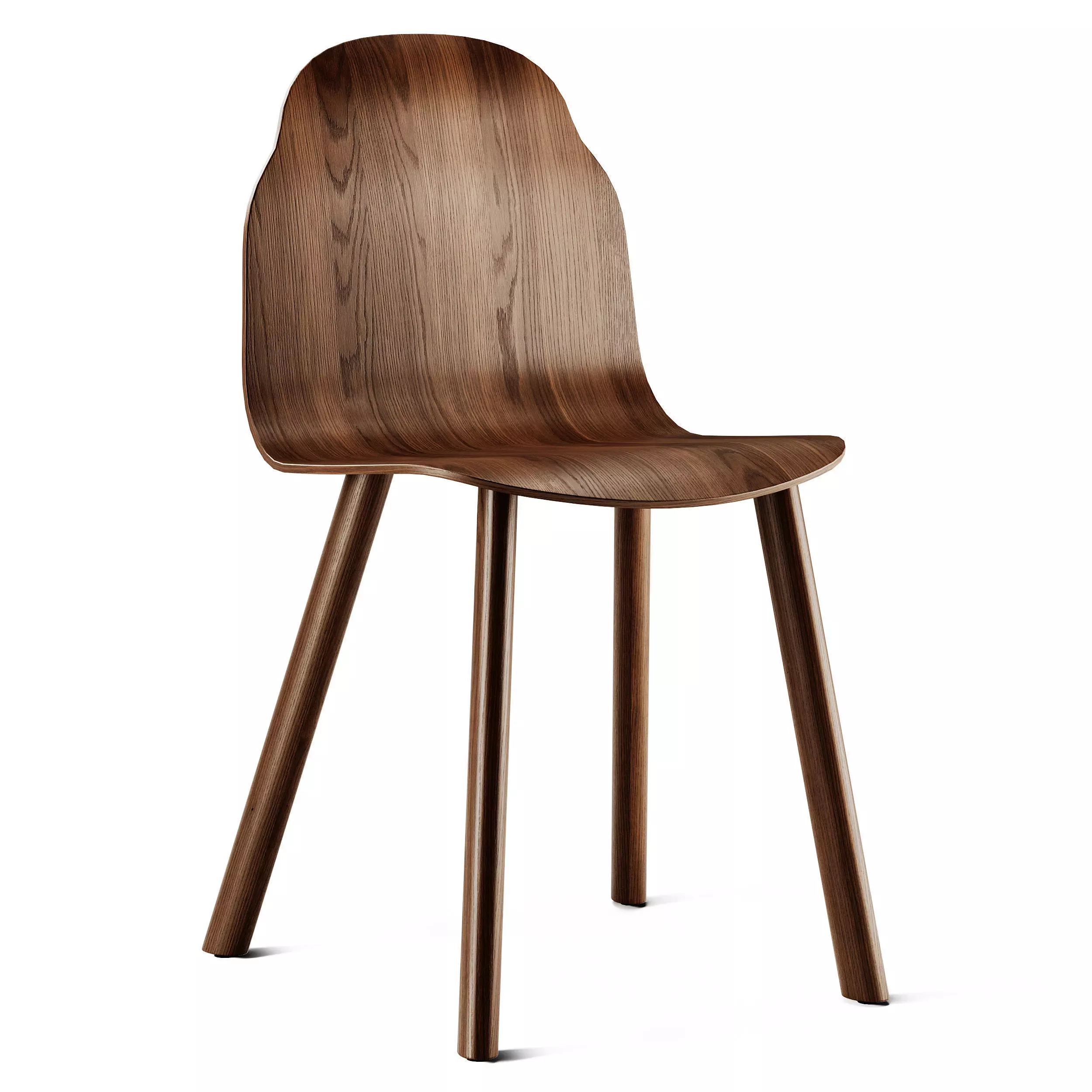 Adularia Glass Table and Boby Chair 3D model_2